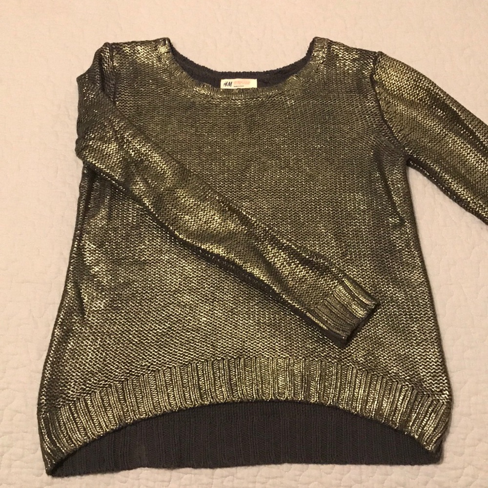 Gold comfy sweater